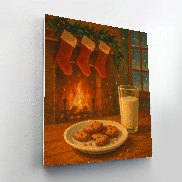 Cookies For The Night Traveler paint by color