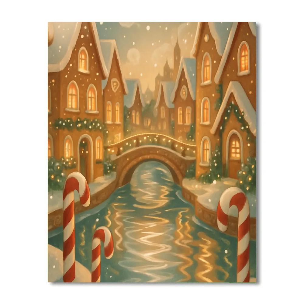Ginger Village Canal Lights paint by color