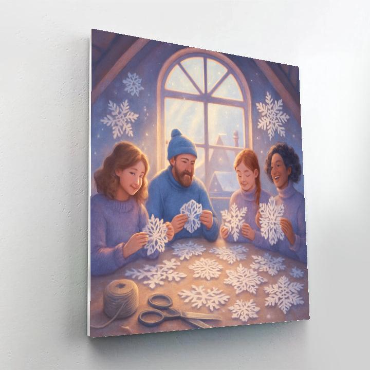 Snowflake Makers Loft paint by color