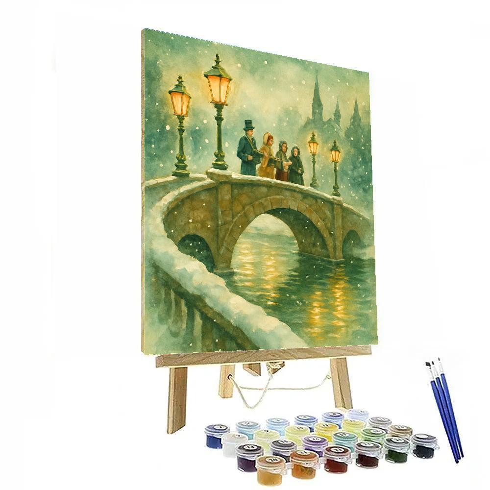 Frostbridge Carol Lanterns DIY paint by numbers