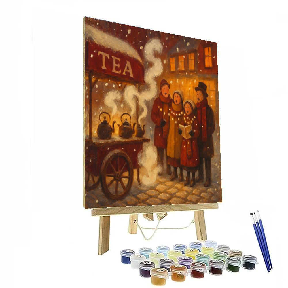 Winter Kettle Choir Number painting