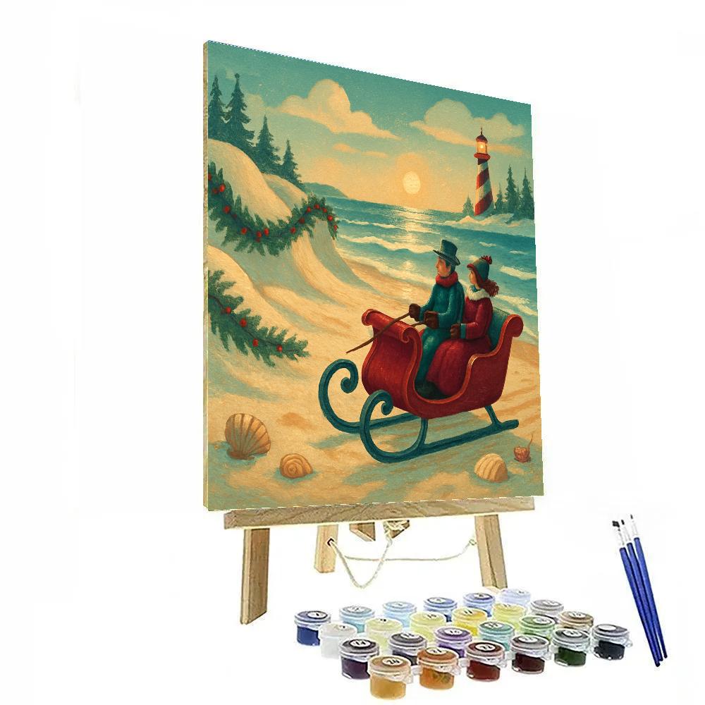 Sleighbell Dune Shore paint by numbers