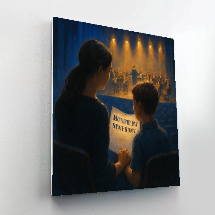 First Concert With Mom paint by numbersFirst Concert With Mom - DIY Painting By Numbers Kit - Image 2