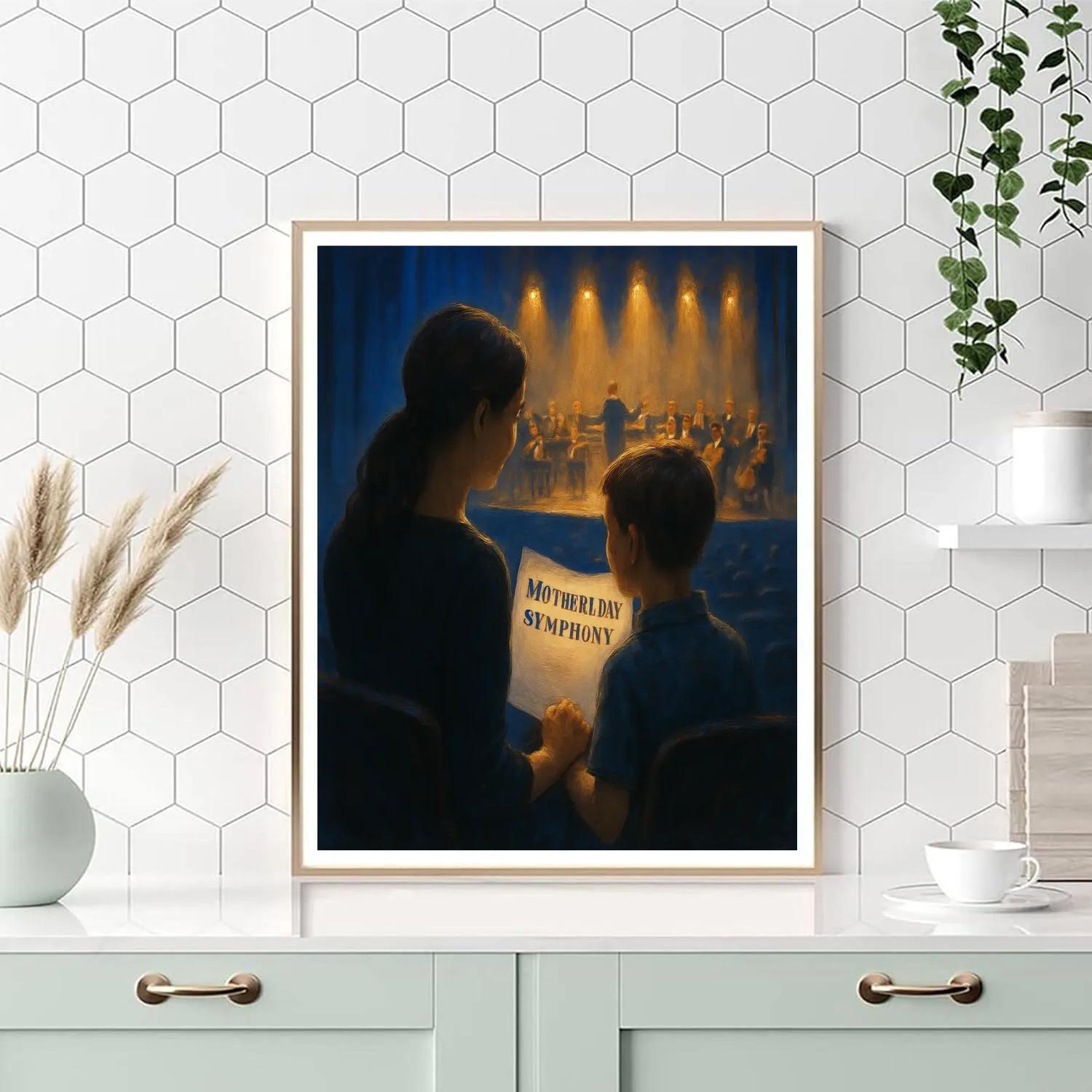 First Concert With Mom paint by numbersFirst Concert With Mom - DIY Painting By Numbers Kit - Image 4