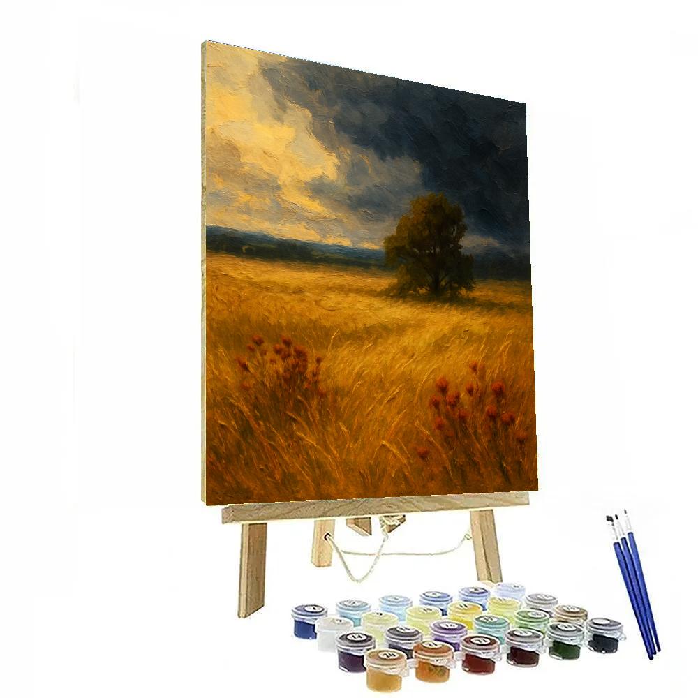 Amber Meadow Before The Storm paint by numbers