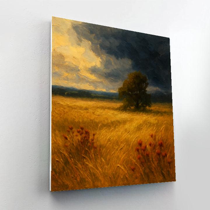 Amber Meadow Before The Storm paint by numbers