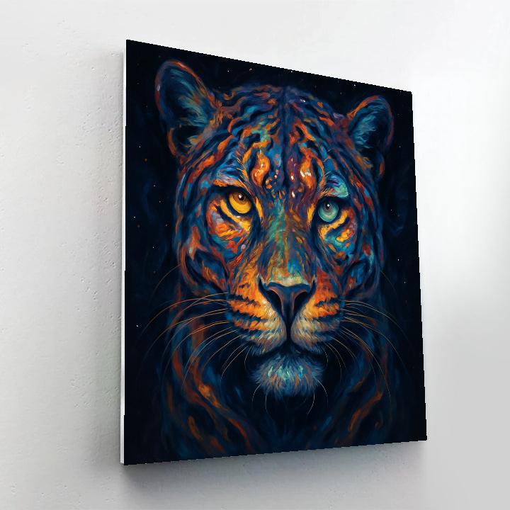 Galactic Jaguar Spectrum paint by color