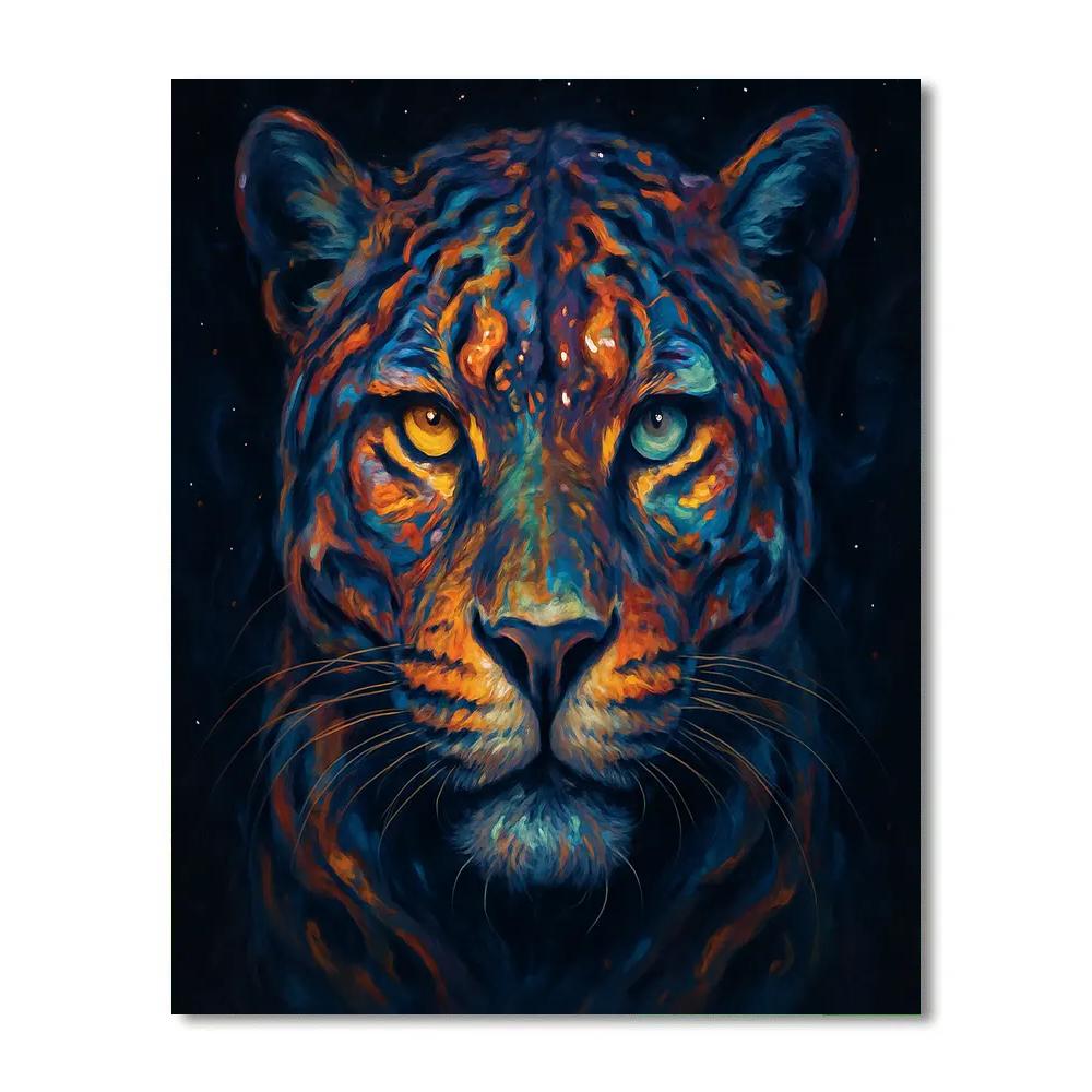 Galactic Jaguar Spectrum paint by color