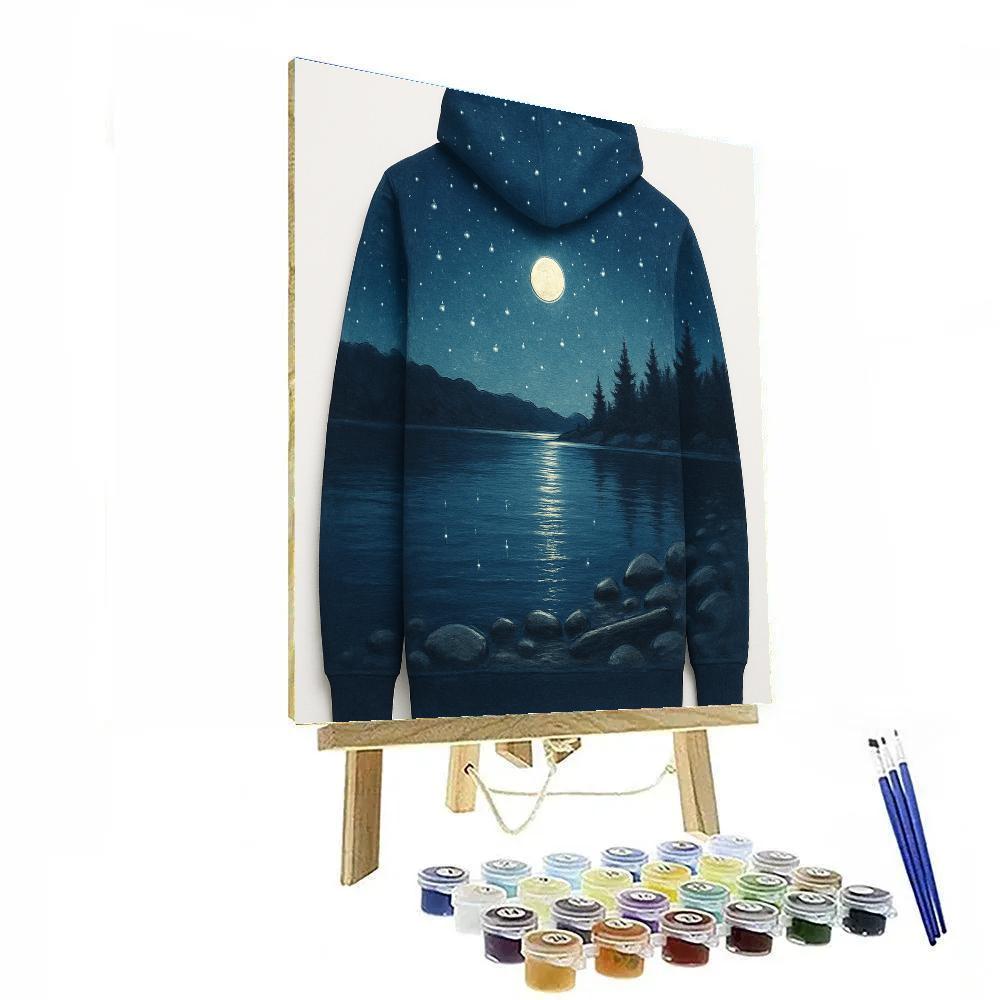 Starglow Reflections At Lakeside Ridge paint by number