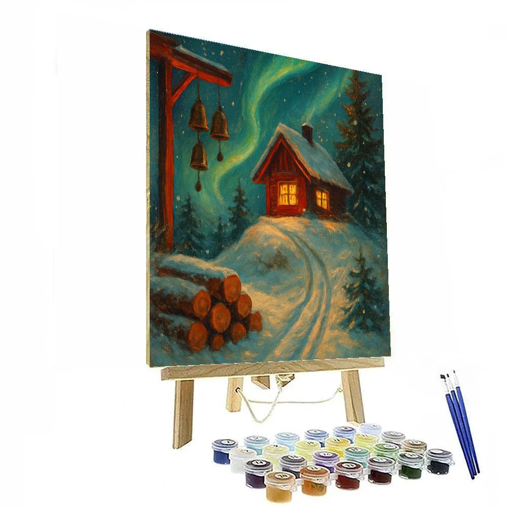 Windbell Cabin Serenade Number painting