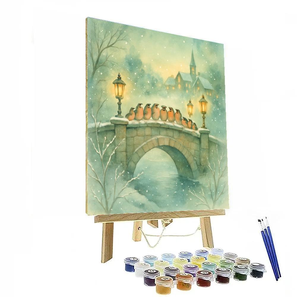 Skylark Choir Bridge paint by number