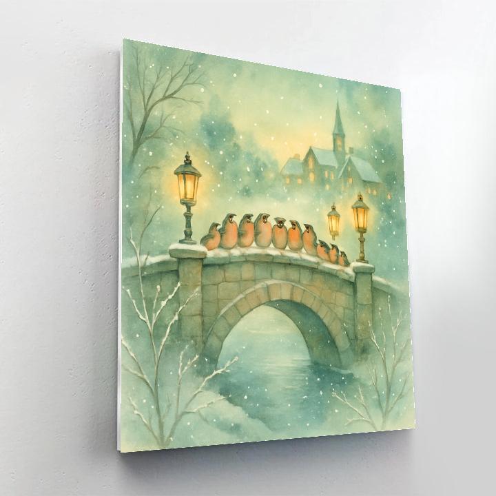 Skylark Choir Bridge paint by number