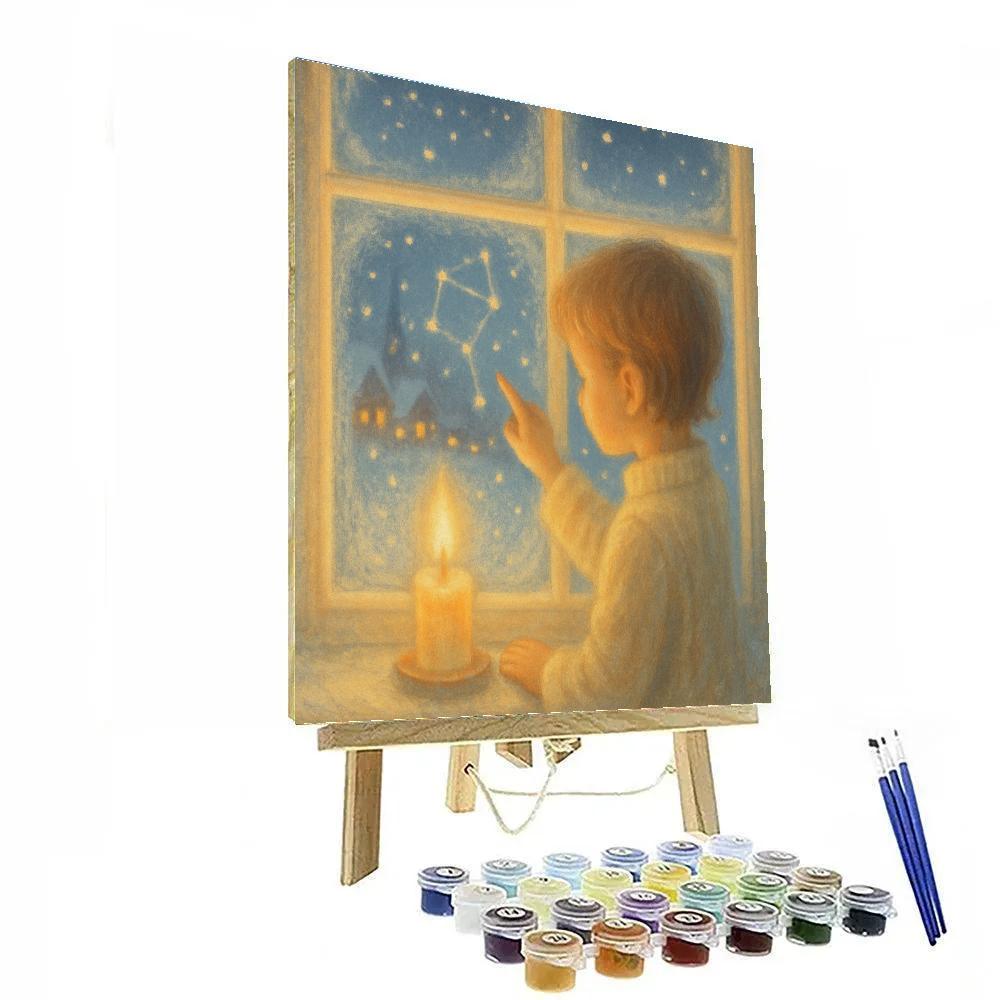 Starglow Window Carol Paint by numbers kits