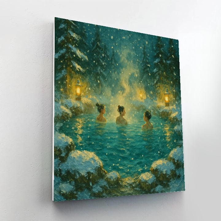 Evergreen Hot Spring Rest paint by color