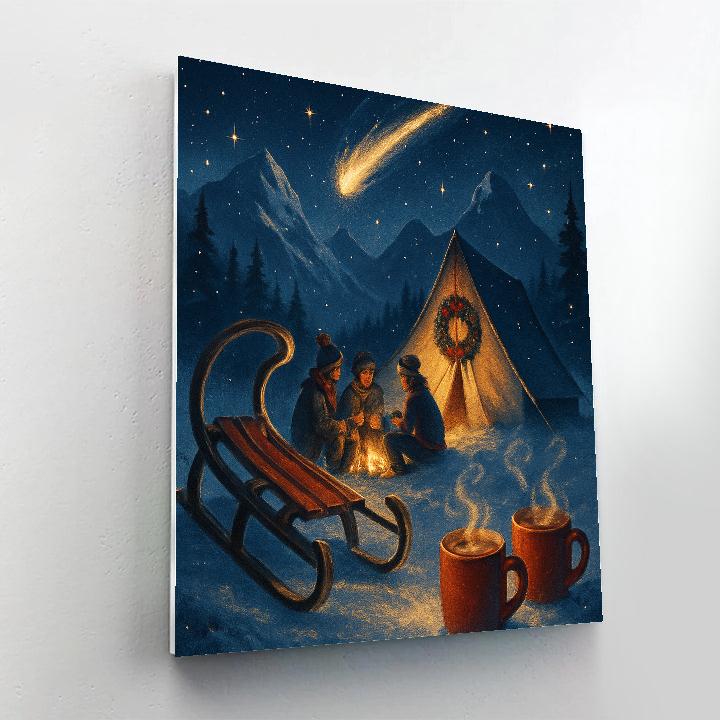 Cocoa Summit Sled Camp paint by color