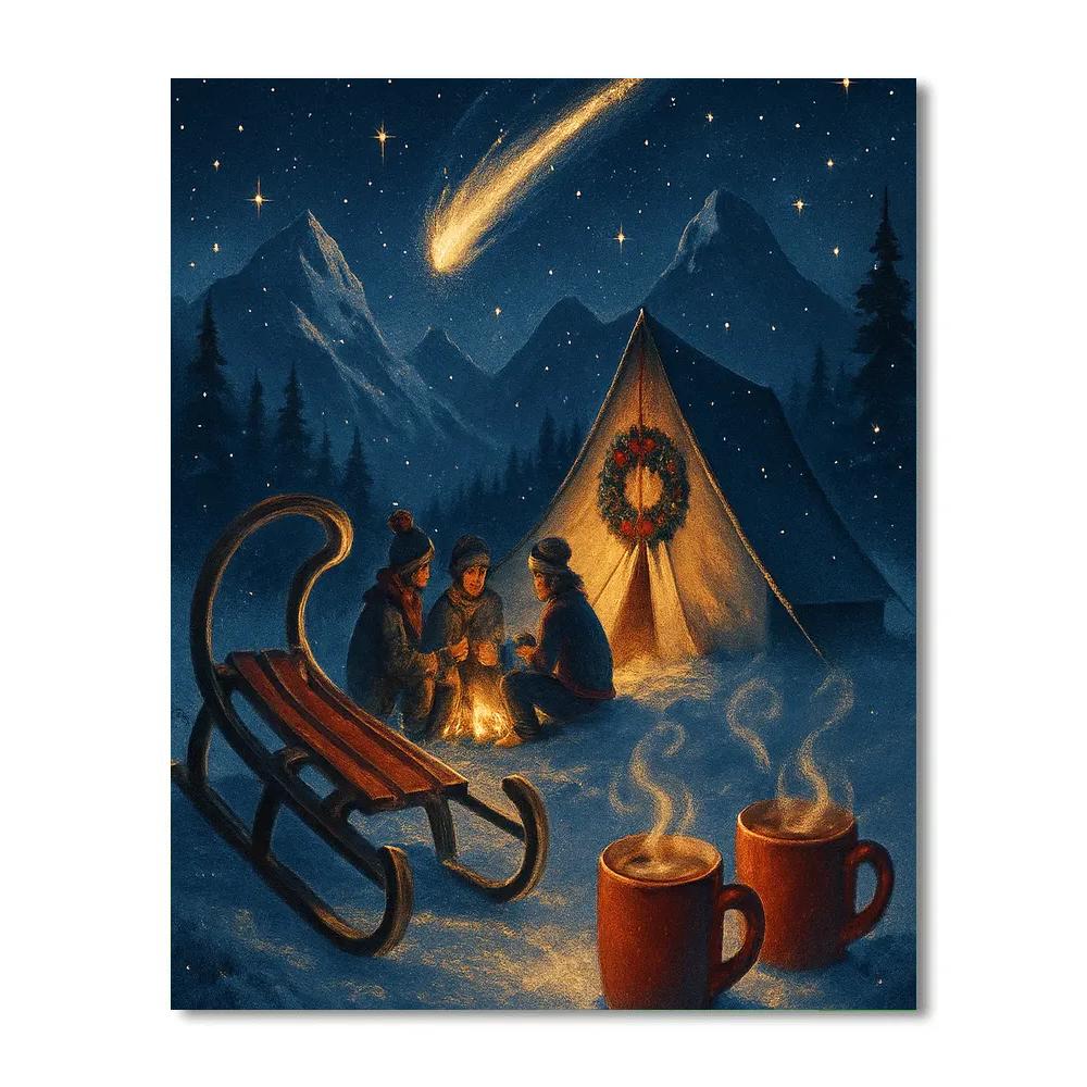 Cocoa Summit Sled Camp paint by color