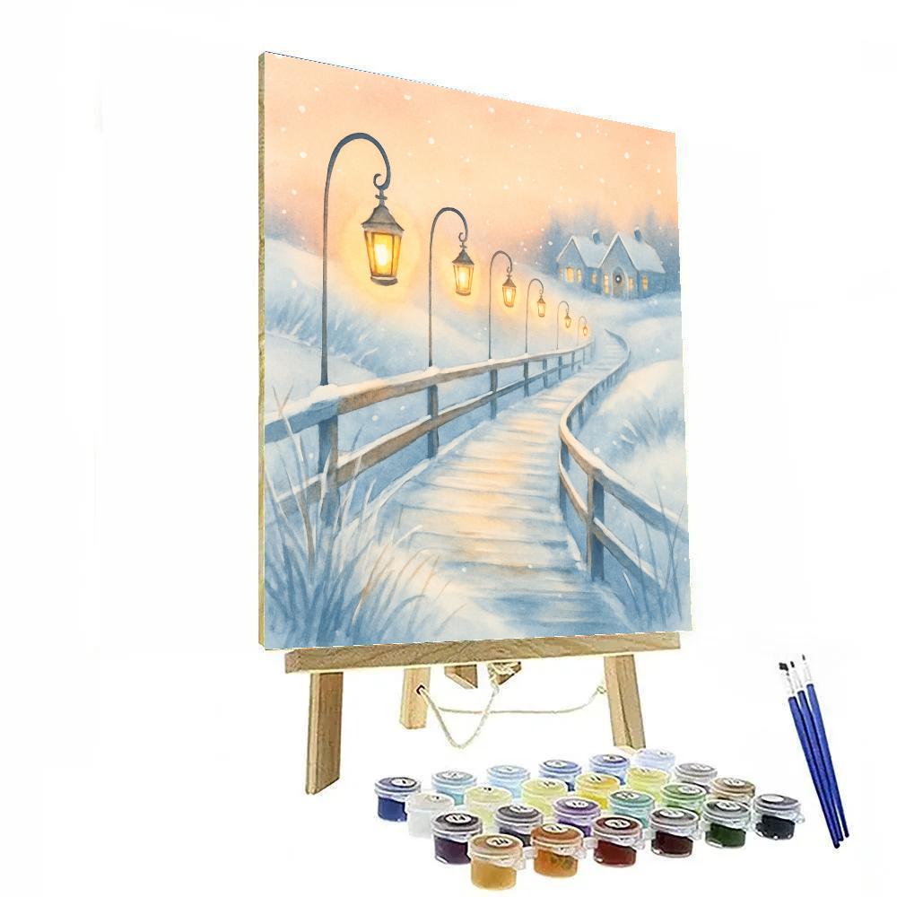 Lantern Tide Boardwalk Numbered painting kits