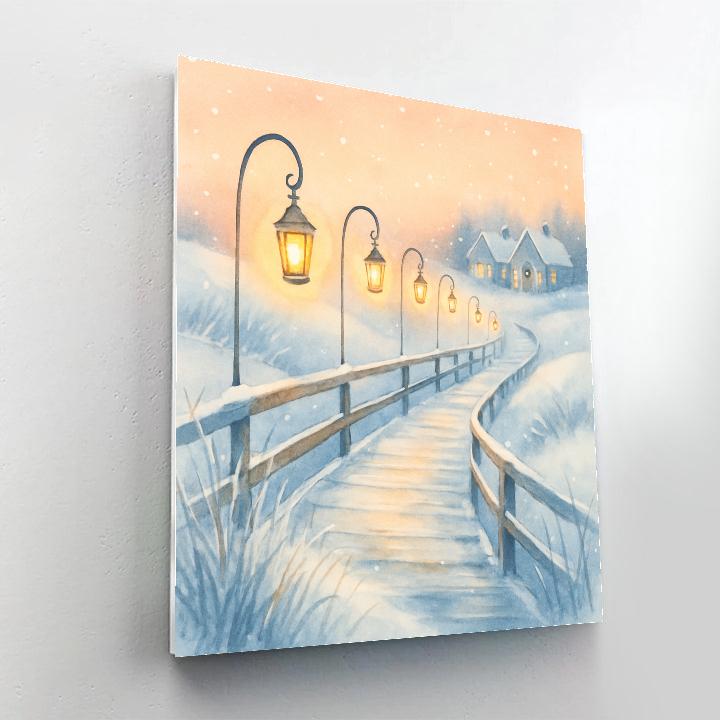 Lantern Tide Boardwalk Numbered painting kits