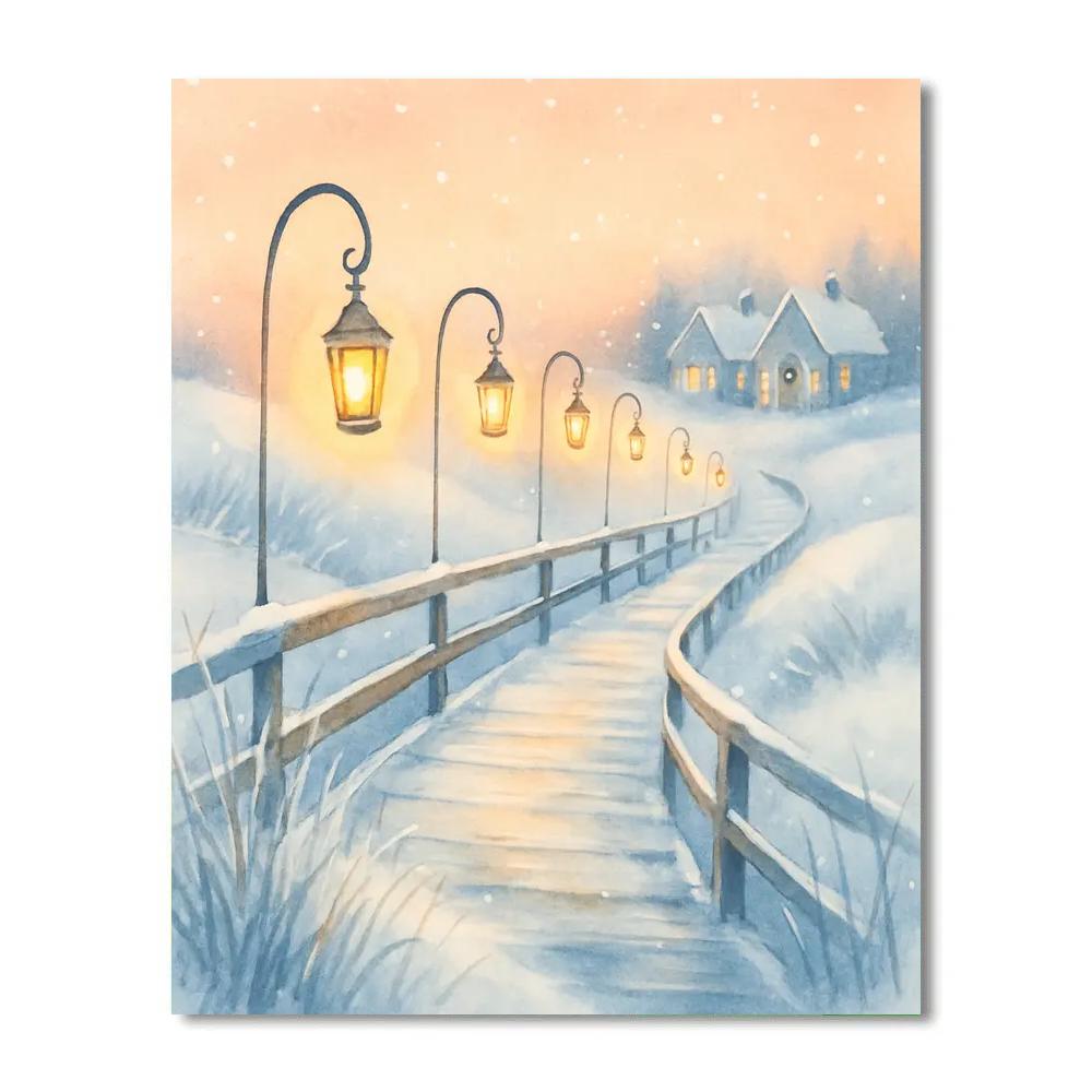 Lantern Tide Boardwalk Numbered painting kits
