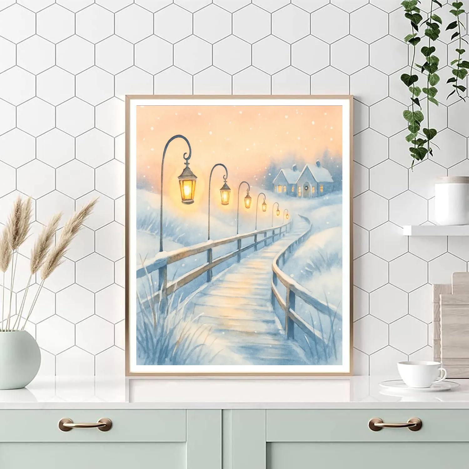 Lantern Tide Boardwalk Numbered painting kits