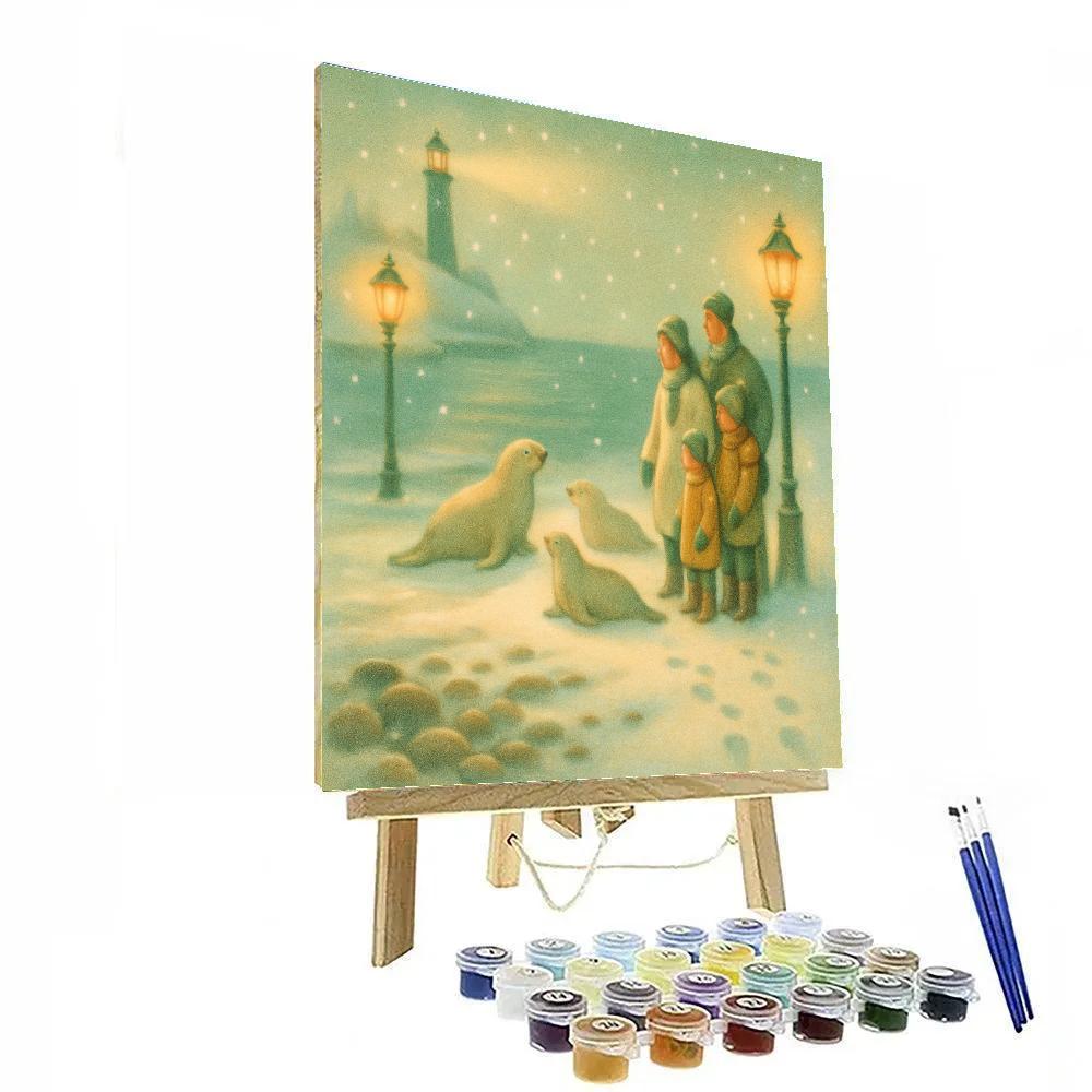 Holly Shore Seal Watch DIY paint by numbers