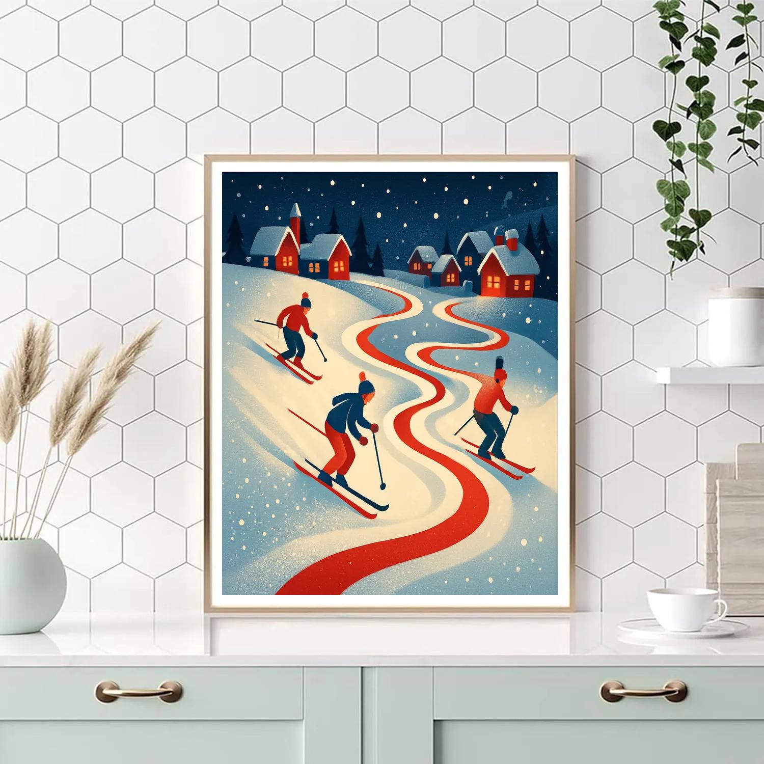 Candy Ribbon Slope Race paint by color