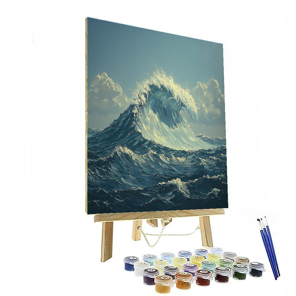 Michelangelo Inspired Celestial Tide paint by color