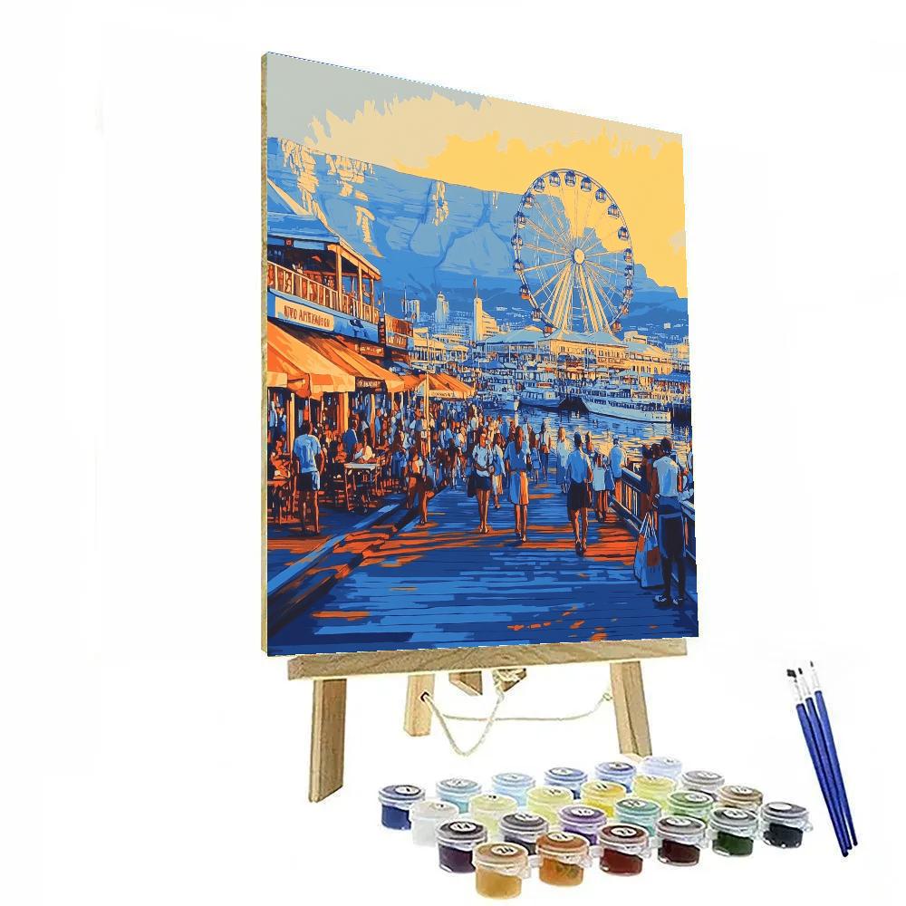 Victoria And Alfred Waterfront Cape Town South Africa Paint by numbers art