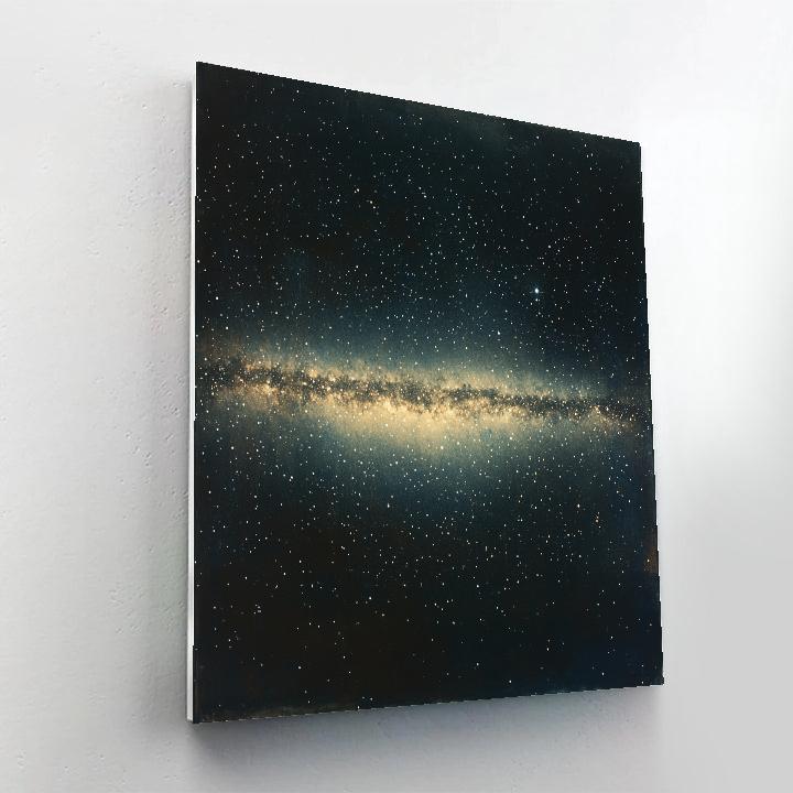 Leonardo Da Vinci Inspired Milky Way Band Study Painting by numbers kit
