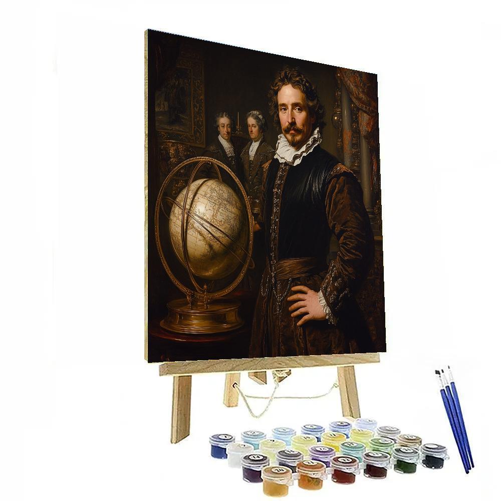 Diego Velazquez Inspired Court Astronomer Paint by numbers kits