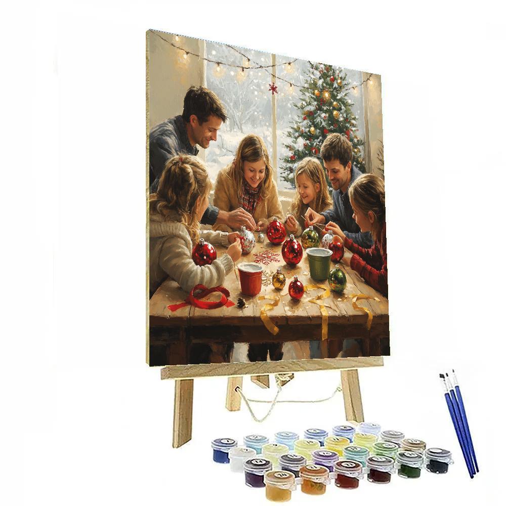 Ornament Craft Afternoon Numbered painting kits