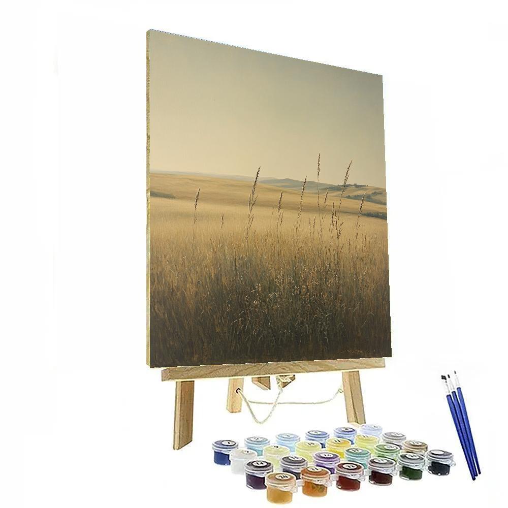 Leonardo Da Vinci Inspired Whispering Grasslands Paint by numbers kits