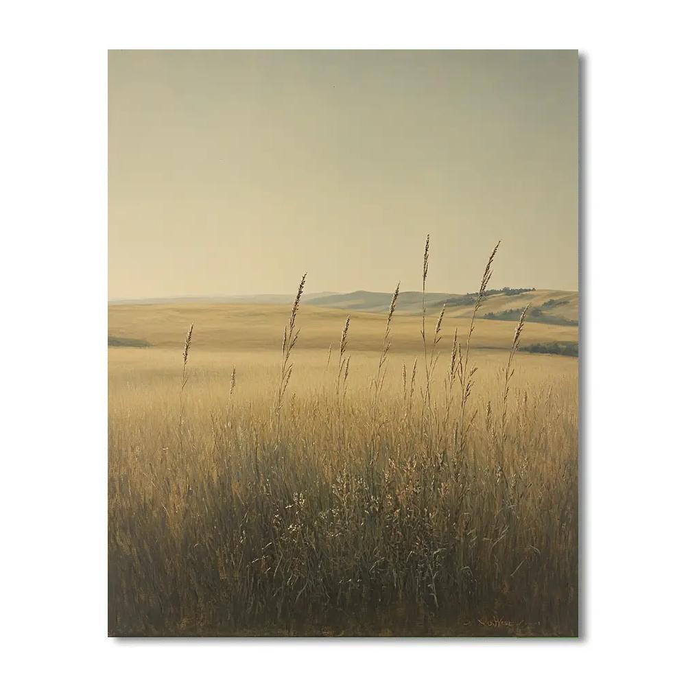 Leonardo Da Vinci Inspired Whispering Grasslands Paint by numbers kits