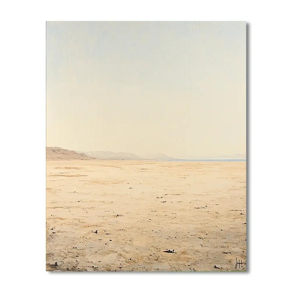 Leonardo Da Vinci Inspired Desert Mirage Plane Paint by numbers kits