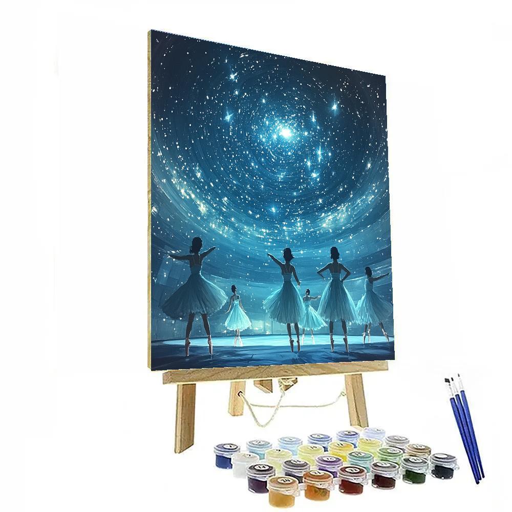 Edgar Degas Inspired Planetarium Rehearsal Number painting