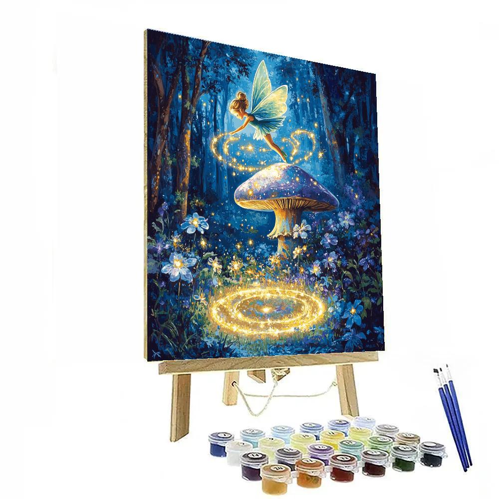 Tinker Bell Pixie Dust Grove - Disney Inspired Painting by numbers kit