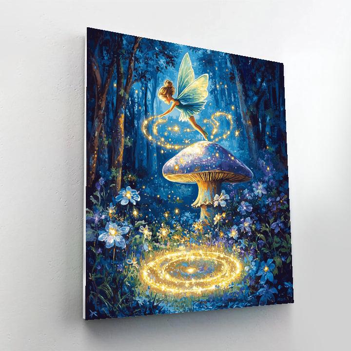 Tinker Bell Pixie Dust Grove - Disney Inspired Painting by numbers kit