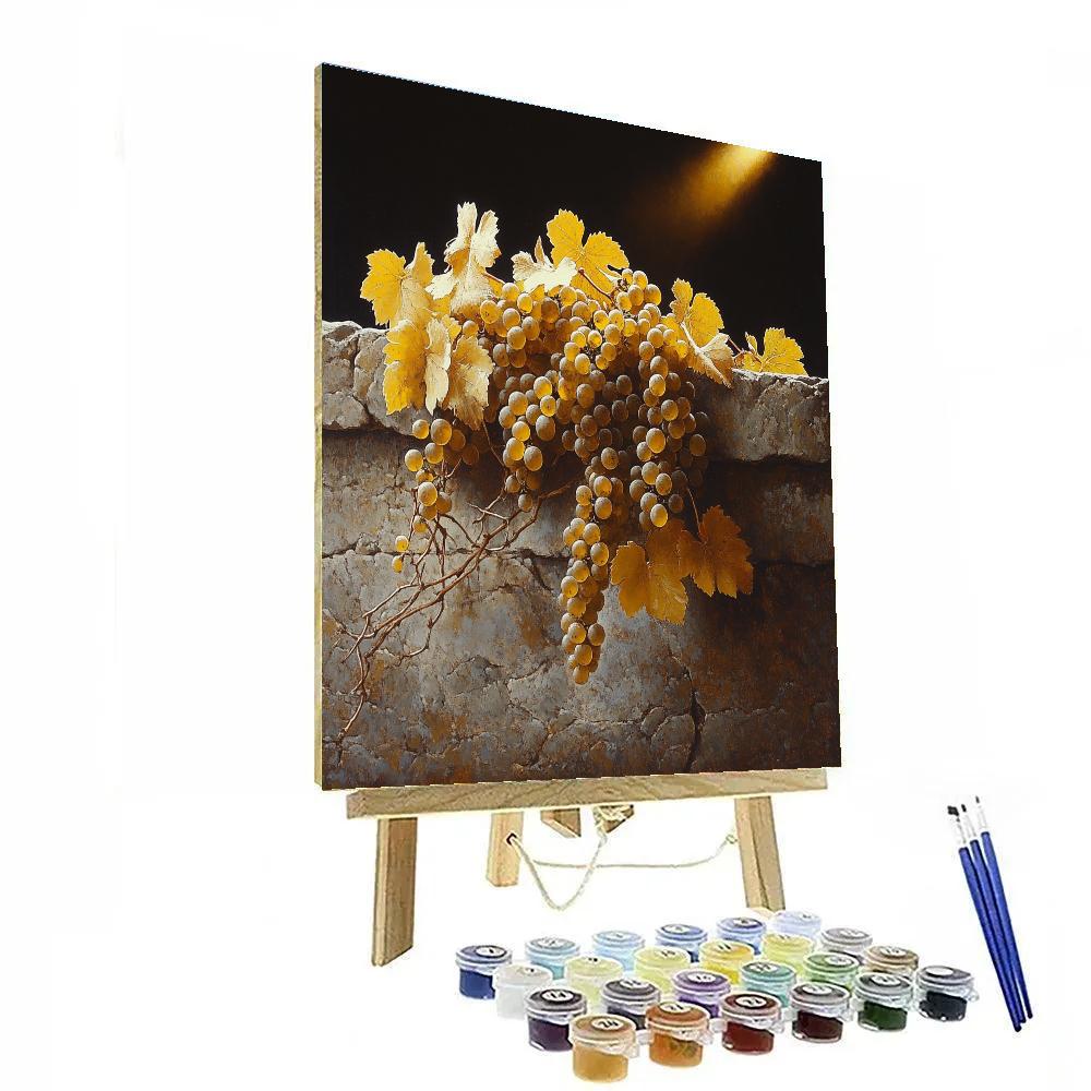 Caravaggio Inspired Nocturne Of Withering Vines Paint by numbers kits