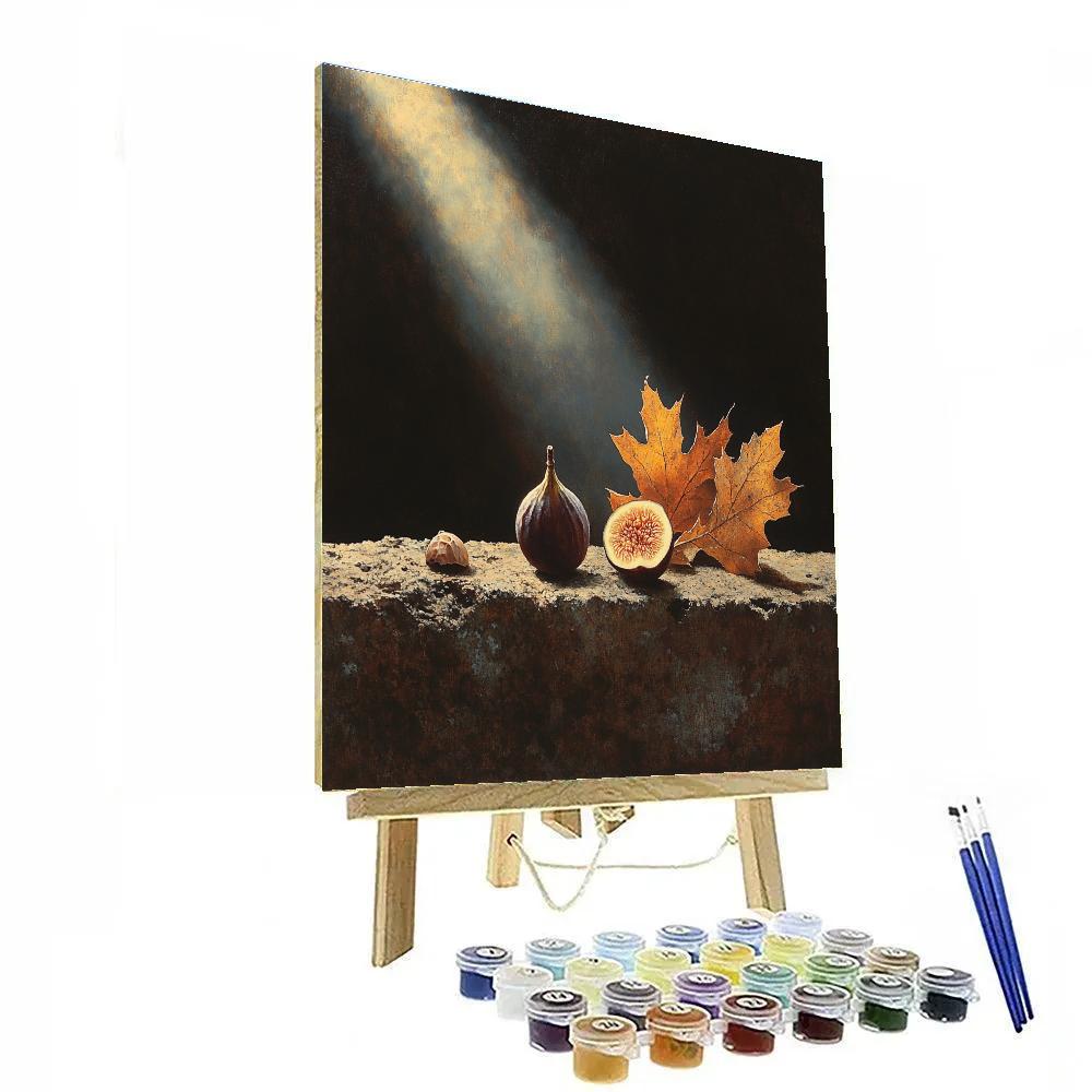 Caravaggio Inspired Autumn Ashes Stillness Paint by numbers kits