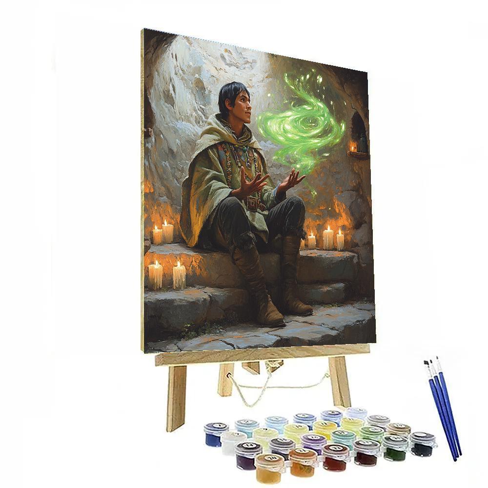 Bruno Vision Cave Glow - Disney Inspired painting number kit