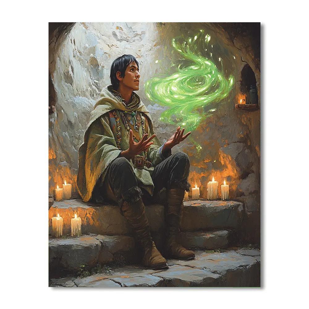 Bruno Vision Cave Glow - Disney Inspired painting number kit