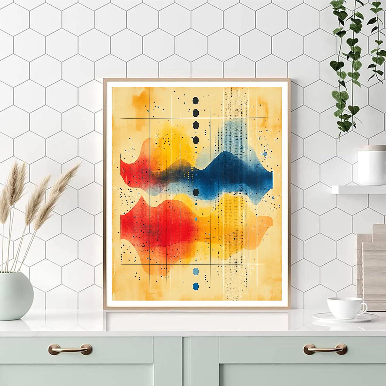 Joan Miró Inspired Harmony Of Quiet Echoes Painting by numbers kit