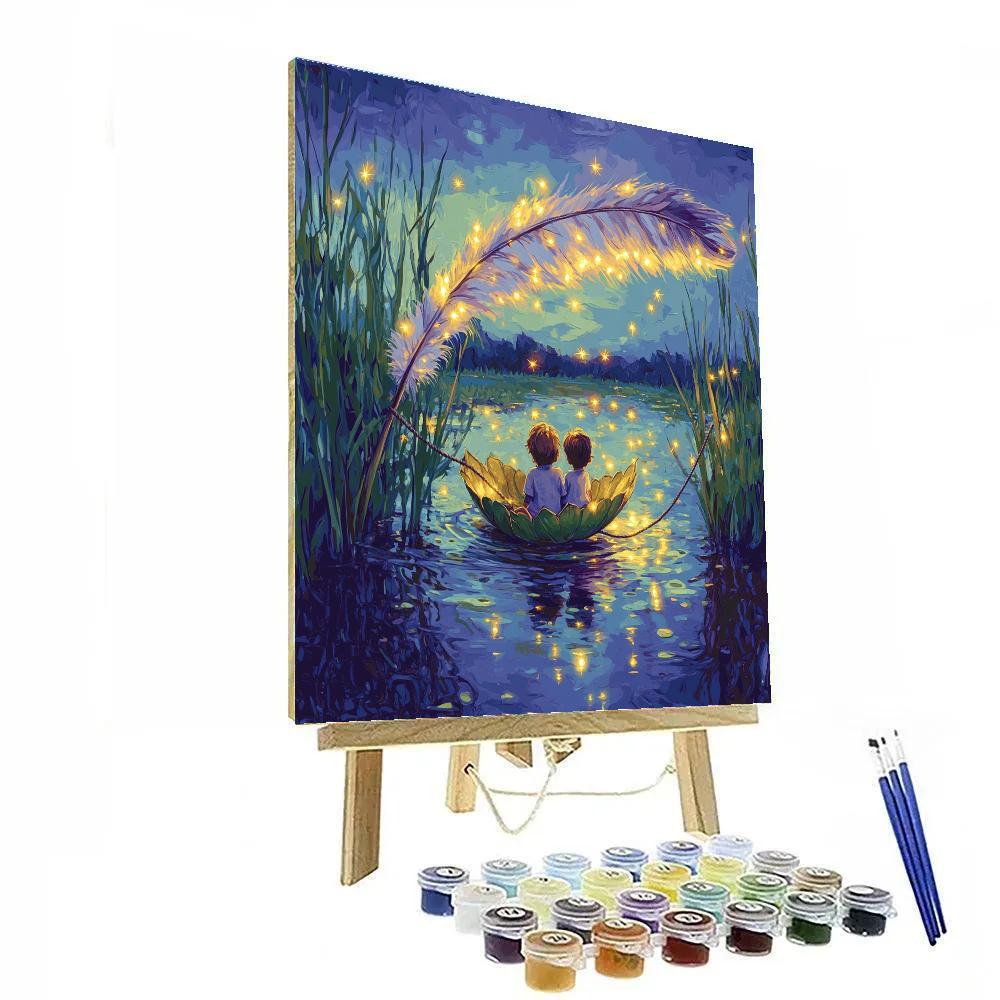 Bianca And Bernard Rescue Mission Marsh - Disney Inspired Number painting