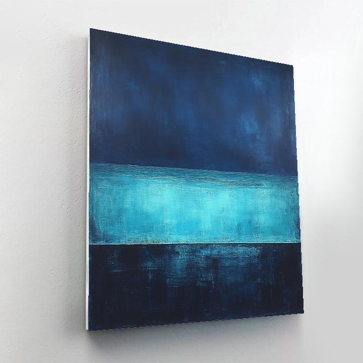 Mark Rothko Inspired Cosmic Tidal Veil Paint by numbers kits