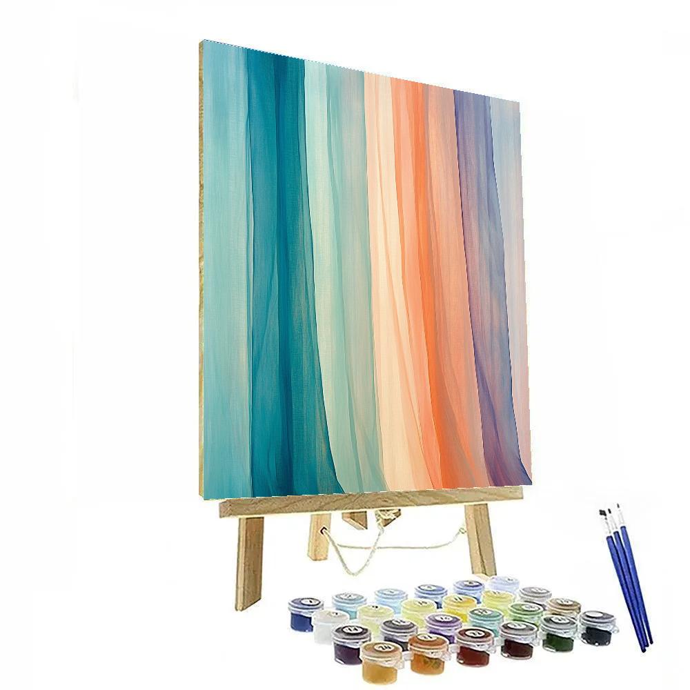 Edgar Degas Inspired Whisper Of Curtains In Evening Breeze Numbered painting kits