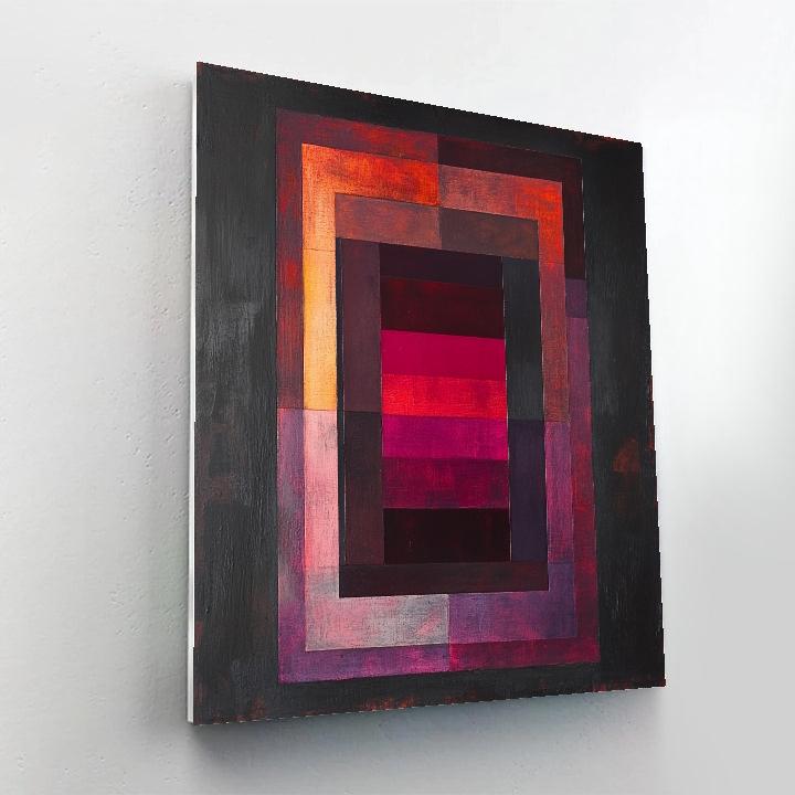 Mark Rothko Inspired Ember Of Passing Time paint by number