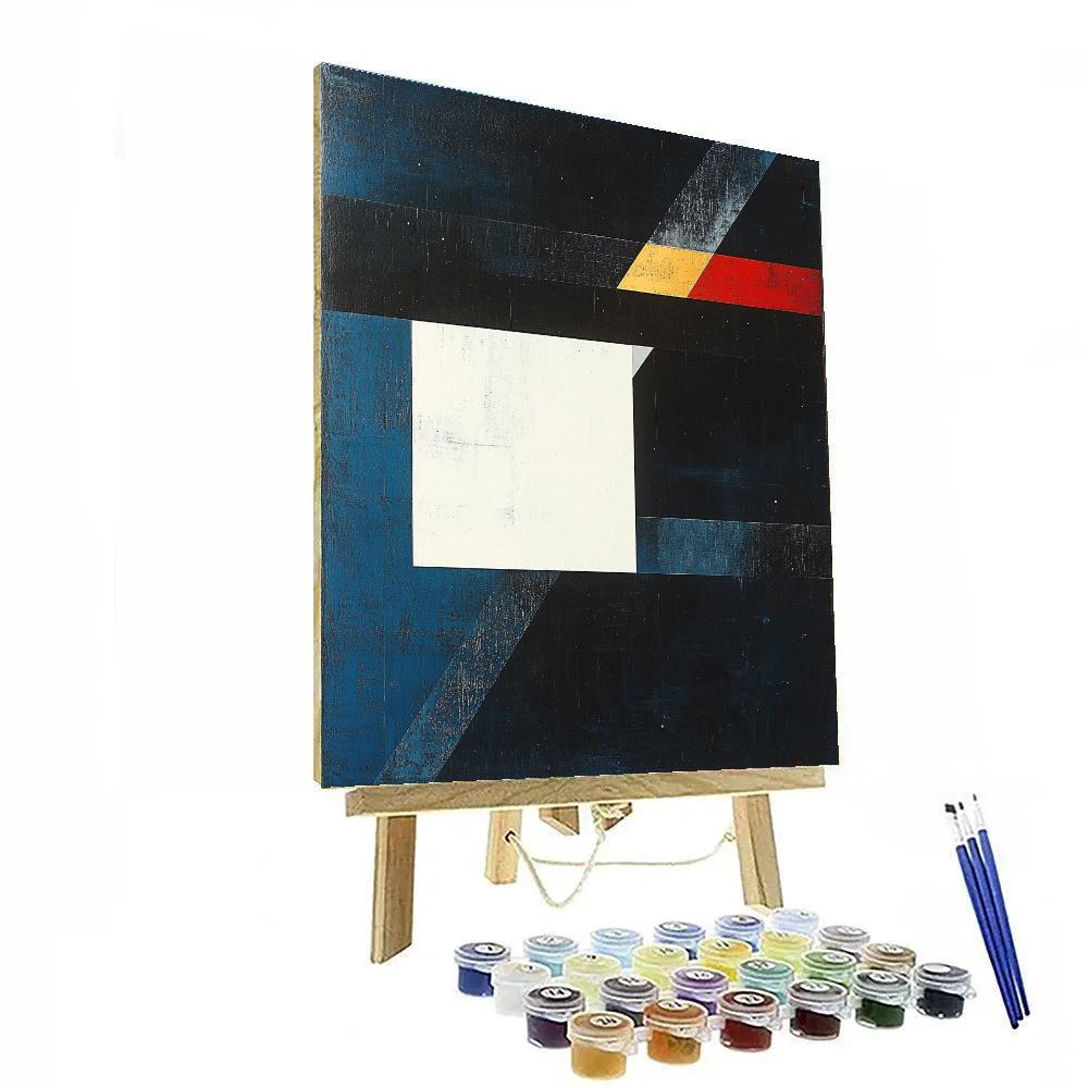 Kazimir Malevich Inspired Celestial Grid Of Pure Abstraction DIY paint by numbers