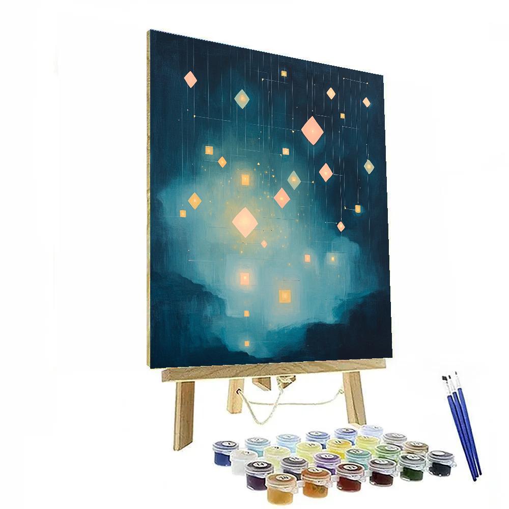 Paul Klee Inspired Silent Constellations paint by number
