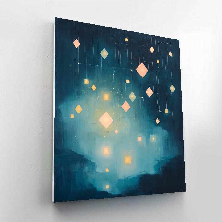 Paul Klee Inspired Silent Constellations paint by number