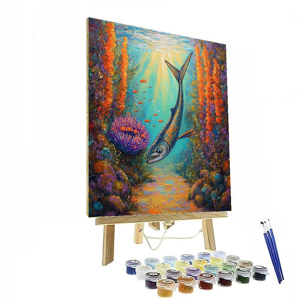 Marlin Coral Home Reef Patrol Disney Inspired Paint by numbers art